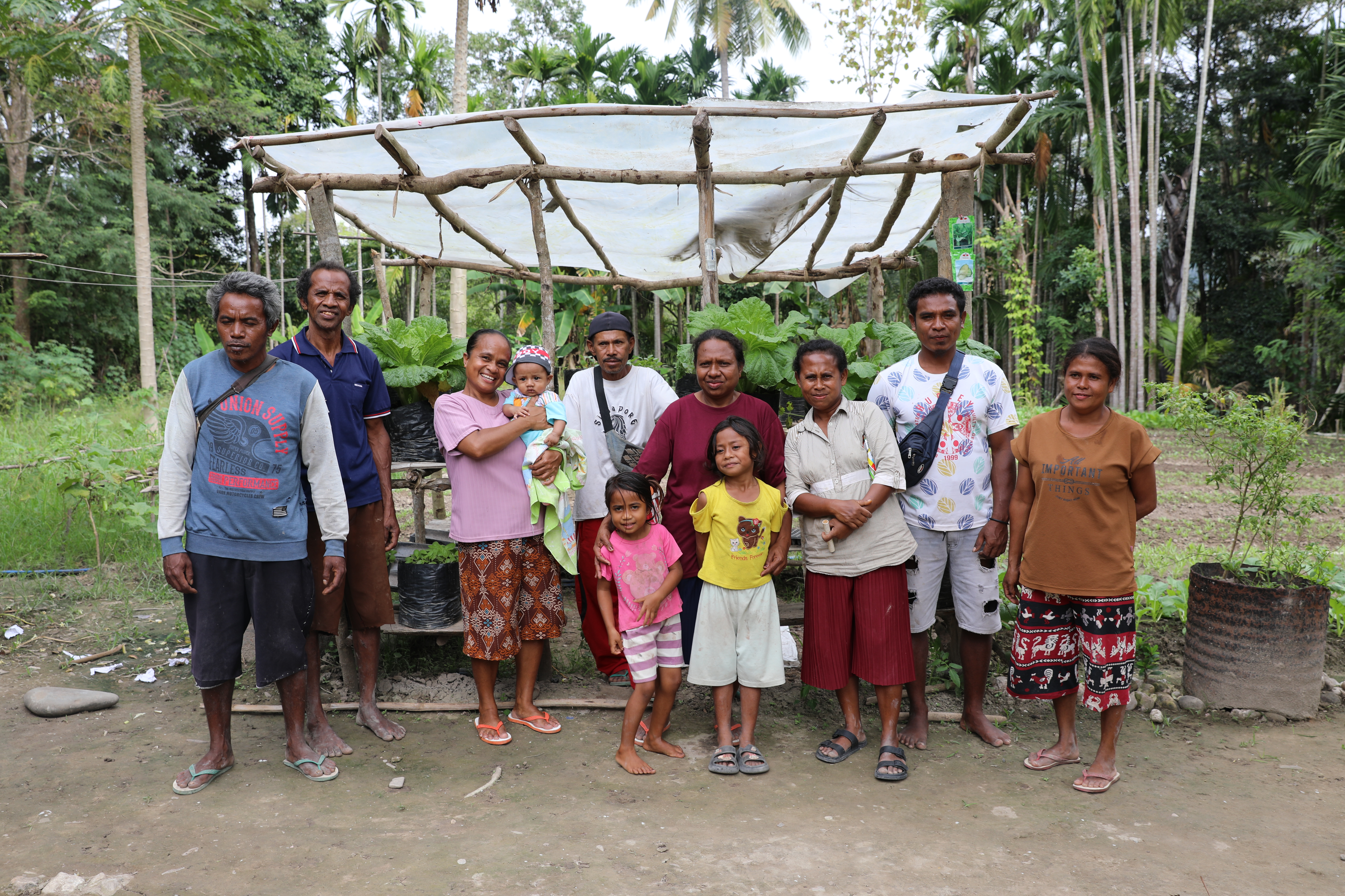 Village group as part of resilient villages program